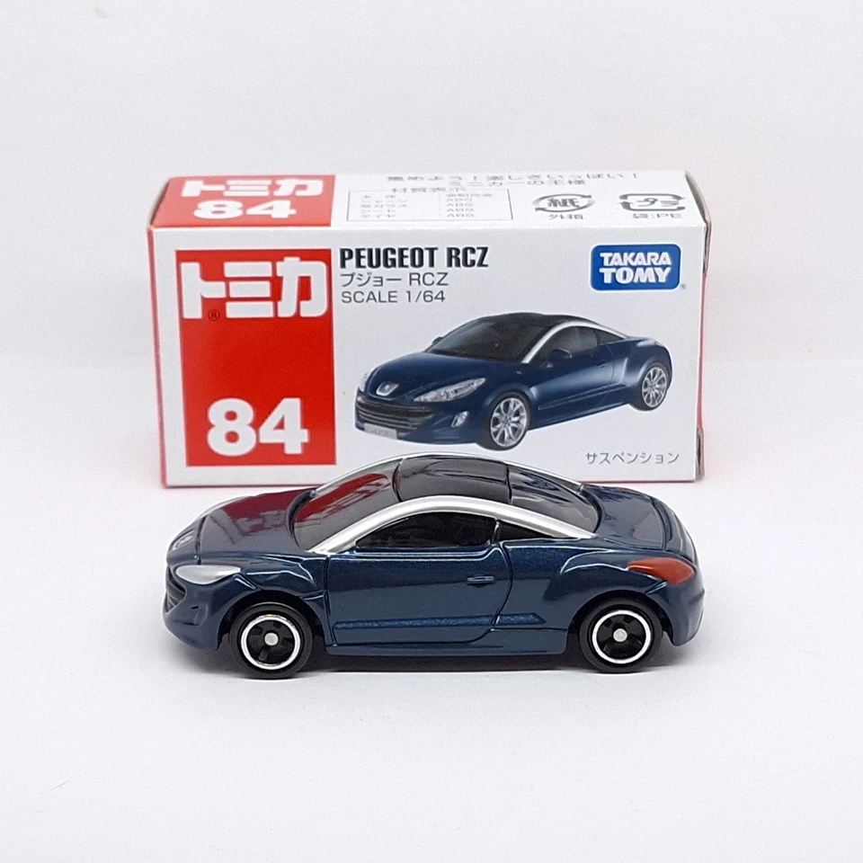 TOMICA 84 PEUGEOT RCZ 1/64 TOMY DIECAST CAR NEW 2012 Blue - Image 2 of 4