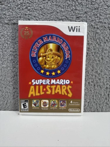 Super Mario All-Stars (Nintendo Wii, 2012) No Manual - Tested