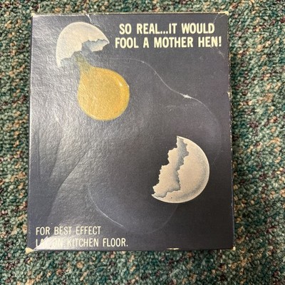 CAL Themes Inc. Cracked Egg Gag Gift Vintage 