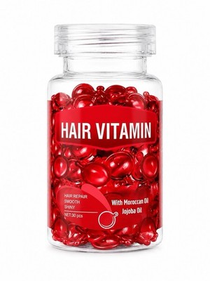 Hair Vitamin Serum Capsule Moisturizing Treatment Capsule Vitamins A C E B5