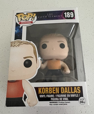 Funko Pop! Vinyl: Korben Dallas #189, The Fifth Element, Funko Movies