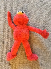 Sesame Street Big Hugs Me Elmo Large 22" Plush A4256 Hasbro Talks  Sings Tested
