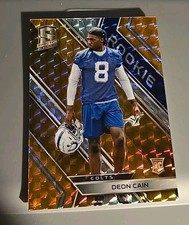 2018 Spectra Deon Cain rookie parallel 10/10 COLTS 