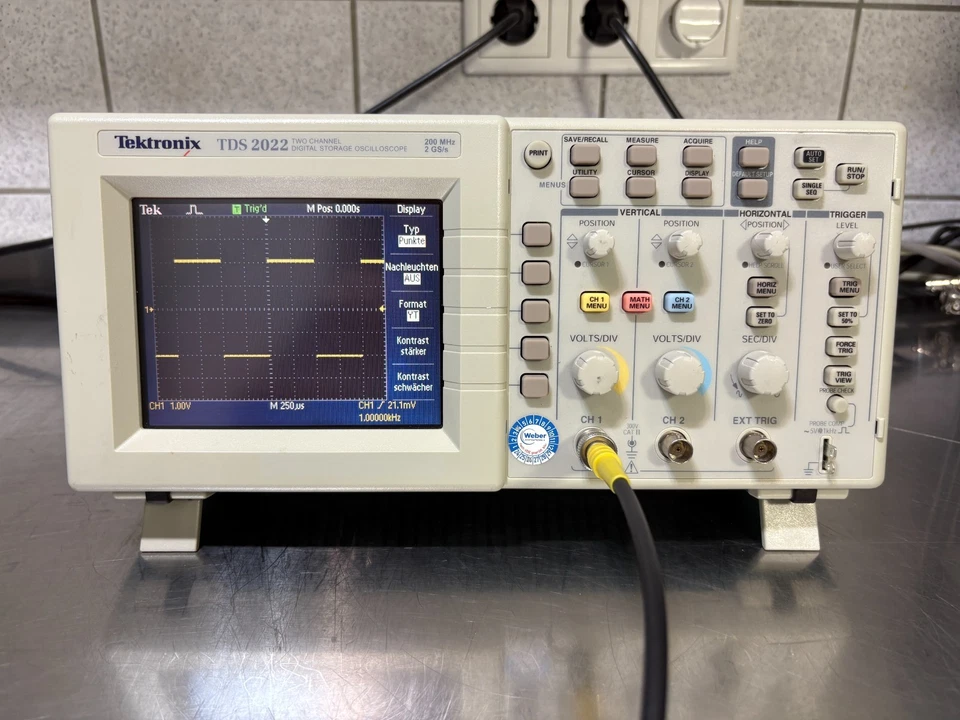 Tektronix TDS 2022 200 MHz 2Gs Oszilloskop mit 6 Monaten Garantie - Bild 2 von 4