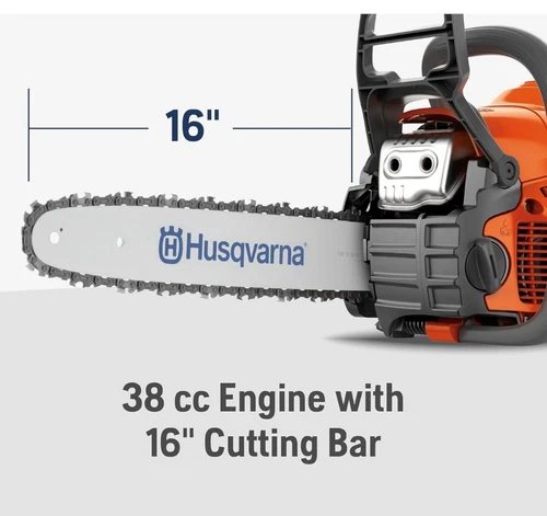 Husqvarna 967108411 130 38cc 2 HP 2 Cycle 16 in. Gas Chainsaw