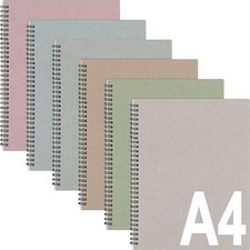 Spiral Notebook for Work A4 '' Colle Ruled Spiral Journal