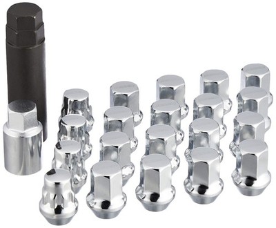 74082000000CP RAYS 17HEX Wheel Lock Nut Set M12x1.5 5H Chrome Plated Japan