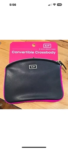 WANDLER Borsa a tracolla Sarah Jessica Parker RFID convertibile caramelle nero negozio viaggio nuova con etichette