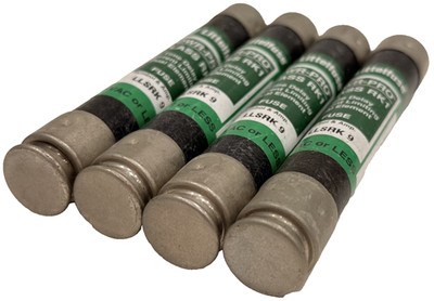 LOT OF 4 NEW LITTELFUSE POWR-GARD FUSES LLSRK9 CLASS RK1 9A 600VAC
