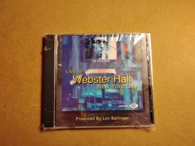 DJ Taucher - Live at Webster Hall New York City - Music CD - READ NOTE!!