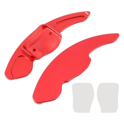 Steering Wheel Paddle Shifter Extension For SEAT VW Scirocco Aluminium Red