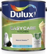 Dulux Easycare Kitchen Matt Emulsion Walls  Ceilings Paint  2.5L