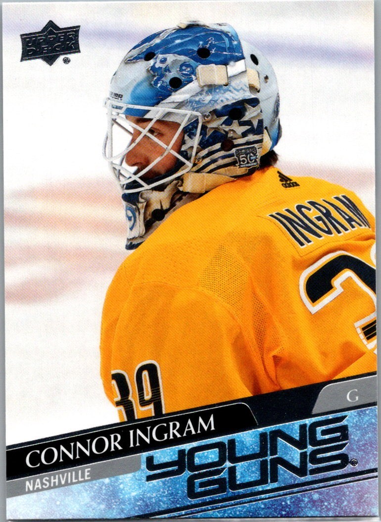 2020-21 Upper Deck - Young Guns Connor Ingram #223 (RC)