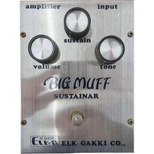 Vtg Elk Big Muff Sustainer Fuzz Distortion Gu...