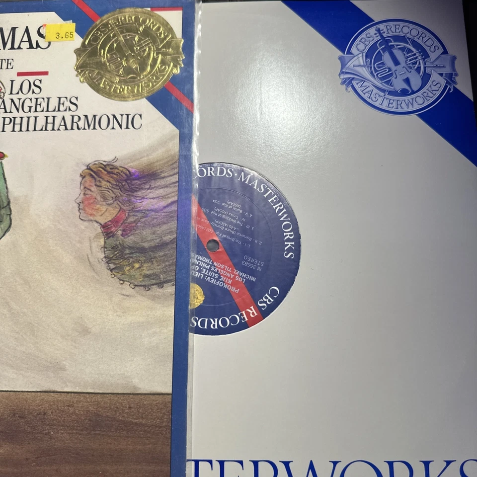 SERGEI PROKOFIEV,MICHAEL TILSON,THOMAS/LOVE FOR THREE ORANGES SUITE/VINYL/SEALED - Imagem 2 de 4