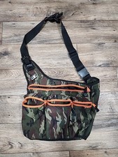 Diaper Dude Baby Bag Camo Crossbody Shoulder Pockets Organizer Efficient Dad Bag