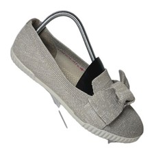 Skechers Womens Cleo Maya Gray Casual Flats Size 8 7774945 