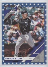 2019 Panini Donruss Independence Day Trevor Story (Full Name on Front) #185 2jt