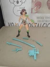 Vintage TMNT Ninja Turtles Figure APRIL NINJA NEWSCASTER 1992 COMPLETE