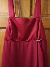 Alfred Angelo Chiffon Gown Empire Waist with Cascade Size 18 New with Tags