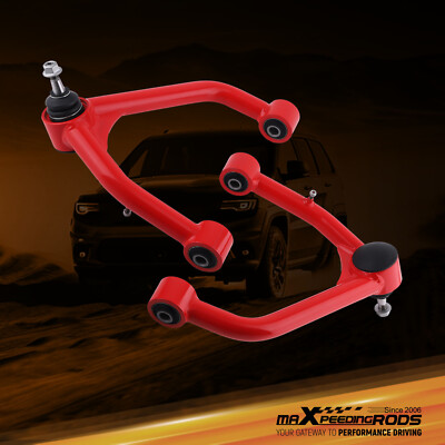 2x Front Upper Control Arms 2-4'' Lift for 2007-2018 GMC Sierra 1500 Chevy Tahoe