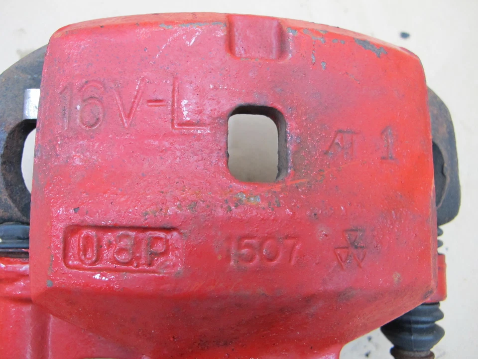 🥇91-95 TOYOTA SW21L MR2 JUEGO DE 2 PINZAS DE FRENO TRASERAS IZQUIERDA Y DERECHA OEM Foto 4 de 4