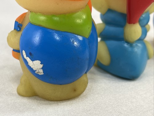 Glo Friends Gloworm small Glo in the dark PVC finger puppet lot of 3 Playskool - Picture 8 of 12