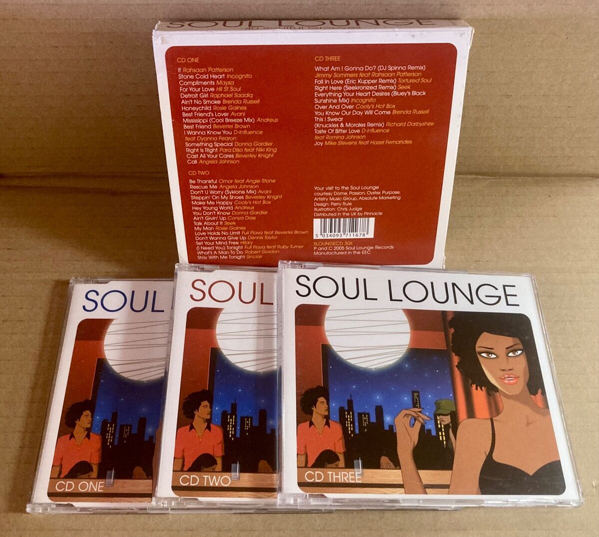 VG+) Rare Import CD Box Set (3 Discs 40 Songs) Soul Lounge VG+) Rare Import CD Box Set (3 Discs 40 Songs) Soul Lounge