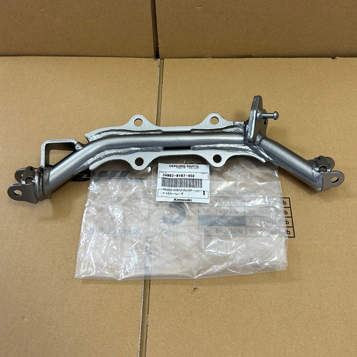 に KAWASAKI ZX1000 NINJA FRONT PEG/STEP HOLDER LEFT NOS! | eBay