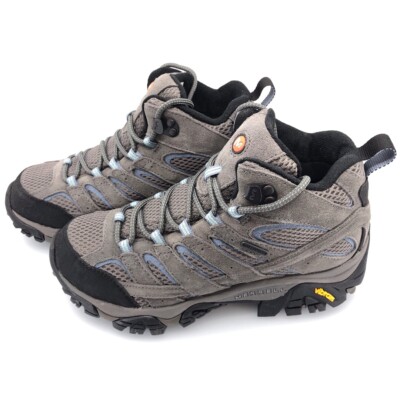 Merrell Moab 2 Mid WP Womens Size 7M Granite Athletic Shoes