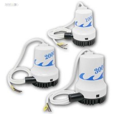 Tauchpumpe 12V, Wasserpumpe, Marine Bilge Pumpe, Lenzpumpe mit 4m Förderhöhe