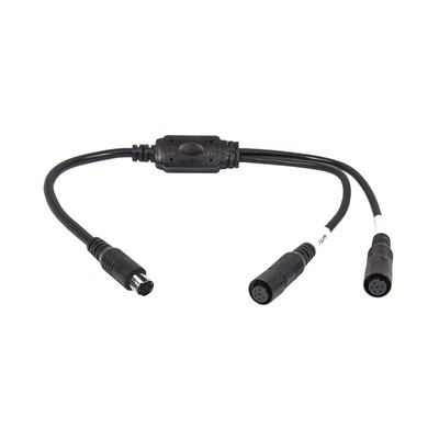 Rear view camera Y adapter cable for CAMOS / Waeco / Dometic OLD (male ...