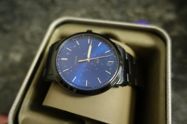 Fossil Men's FS5693 The Minimalist 44mm 
