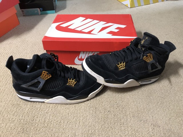 NIKE AIR JORDAN 4 IV ROYALTY USED NOT ORIGINAL BOX SIZE 11 | eBay