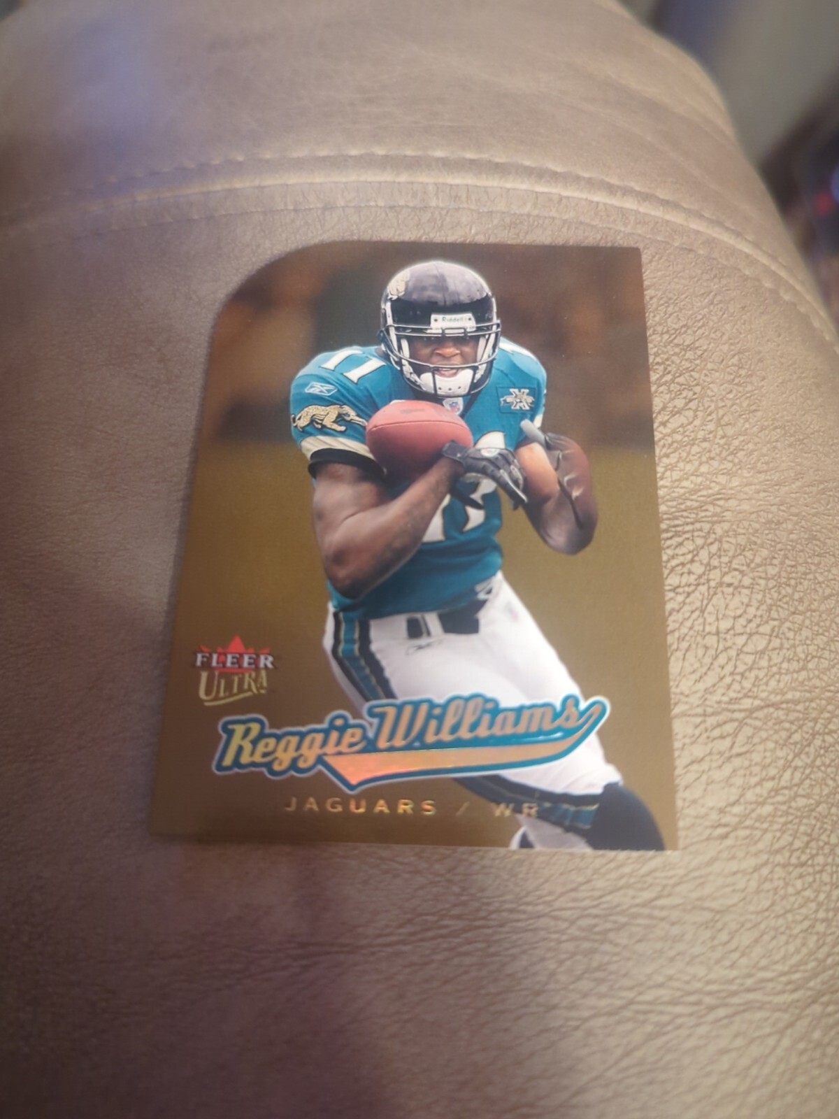 2005 Ultra Gold Medallion Jaguars Football Card #180 Reggie Williams