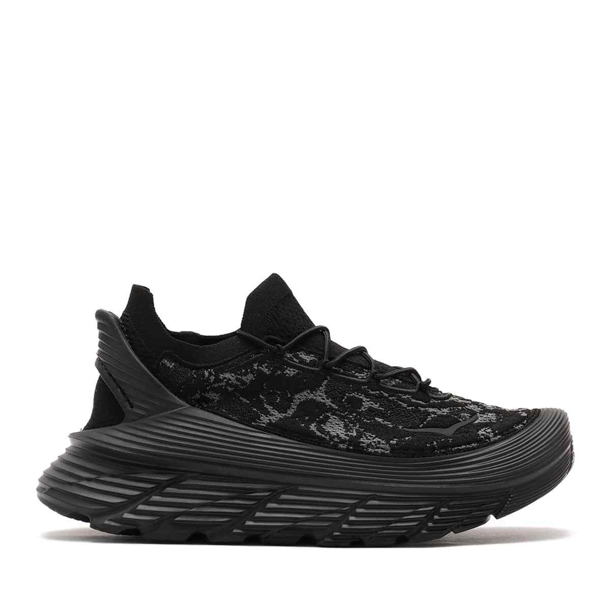 【新品】ATMOS HOKA RESTORE CHUKKA TS CARBON Hoka One One Restore TS Chukka Carbon Black Men's - 1169150