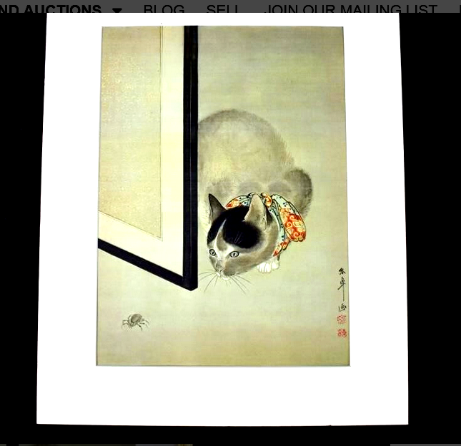 アート・デザイン・音楽 NYLON JAPAN  ARCHIVE BOOK VINTG METROPOLITAN MUSEUM LITHOGRAPH JAPANESE TOKO CAT AND