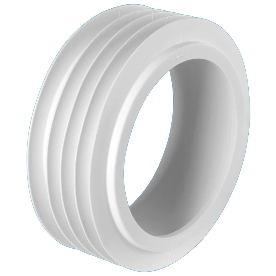 McAlpine WC-OUTLET WC Connector Seal For WC pan outlet and soil pipe, White