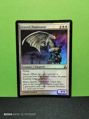 FOIL Graven Dominator / Dominating Idol - MTG Magic