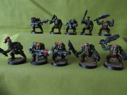A2 WARHAMMER ORKS ARMY WELL PAINTED - MANY UNITS TO CHOOSE FROM - Picture 47 of 52