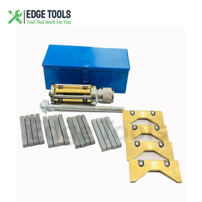 New Cylinder Engine Hone Kit 2 1/2'' to 5 1/2'' Honing Machine + 4 Grit Stones USA