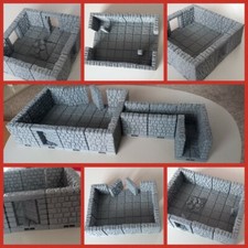 Dungeons & Dragons Style Tile Starter Kits D&D Terrain Modular