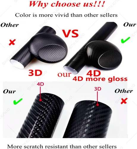 Parts Accessories Car Stickers Carbon Fiber Door Sill Protector Scuff Plate Trim - Foto 3 di 12