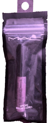 MAC Mini Lip Glass 0.8 fl oz. Travel Size Purple - Lilac Brand New in Package