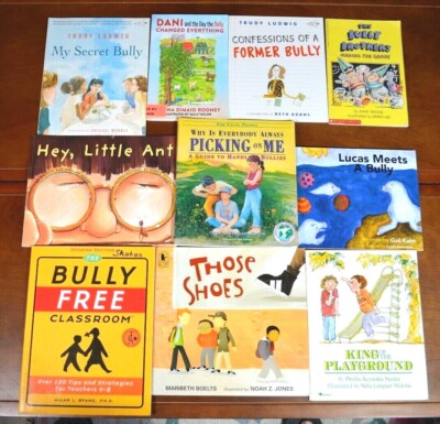 Set 10 Picture Books About KINDNESS respecting others Bully Bullying Teacher L5
