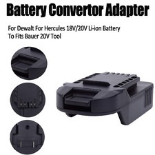 Adapter For Bauer 20V Tools Use For Dewalt For Hercules 18V 20V Li-Ion Battery