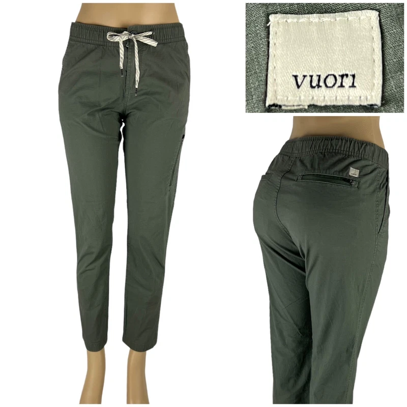 vuori mid rise ripstop drawstring pants