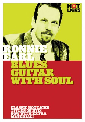 Ronnie Earl Blues Guitar with Soul Hot Licks DVD NEW 014009781