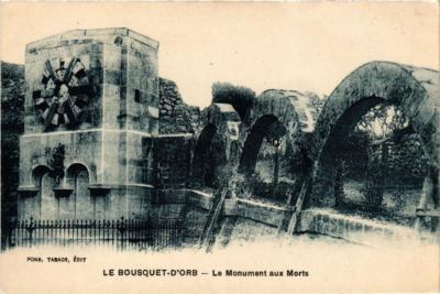 AK Le Bousquet d'Orb Le Monument aux Morts (687057)