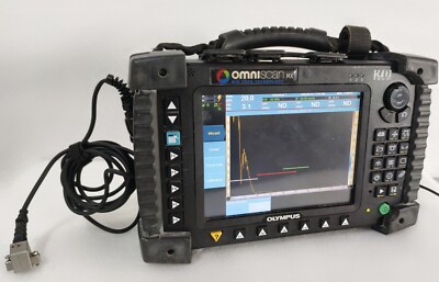 OLYMPUS OMNISCAN MX PHASED ARRAY ULTRASONIC FLAW DETECTOR NDT w OMNI-M-PA16128